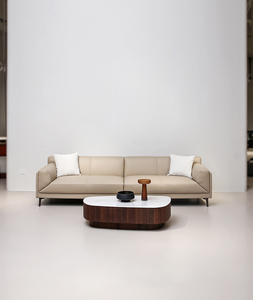 أريكة حديثة عالية الجودة مخصصة من الجلد الصناعي أريكة فندق - Product Image 2