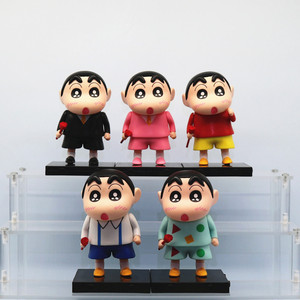 12 estilos 5-10CM Manga estatuilla Crayon Shin-Chan COS <span class=keywords><strong>Harry</strong></span> Animal postre Figura modelo juguete PVC Anime figura - Product Image 3