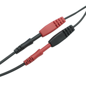 Produk baru disesuaikan 2.0 elektroda ke SR ke 2.0 konektor Wanita kabel ECG 4 kabel Tens timbal untuk terapi elektroda - Product Image 5