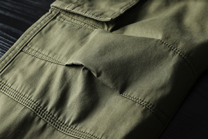 <span class=keywords><strong>Pantaloni</strong></span> Cargo in cotone/poliestere personalizzati da uomo <span class=keywords><strong>pantaloni</strong></span> carpentiere <span class=keywords><strong>kaki</strong></span> <span class=keywords><strong>verde</strong></span> con servizio OEM - Product Image 2