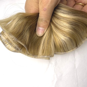 <span class=keywords><strong>Extensiones</strong></span> <span class=keywords><strong>de</strong></span> <span class=keywords><strong>cabello</strong></span> humano trenzado al por mayor, <span class=keywords><strong>extensiones</strong></span> <span class=keywords><strong>de</strong></span> <span class=keywords><strong>cabello</strong></span> ruso en color dorado, disponibles para cortar - Product Image 4