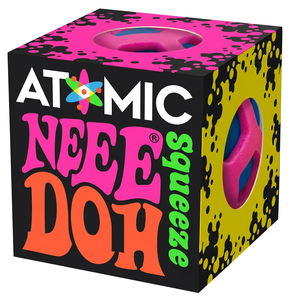 Balle anti-stress atomique de 6,5 cm, jouet sensoriel souple le plus vendu, balle à presser en caoutchouc souple, soulagement de l'anxiété, cadeau de fête pour enfants et adultes de 5 ans et plus - Product Image 1