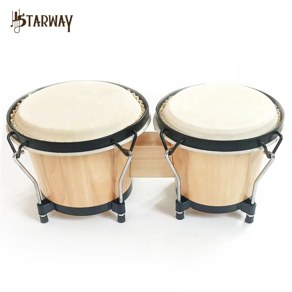 Starway Wooden Orff Percussion Toy Musik instrumente Bango Drum Montessori Frühe Bildung für Kinder Kinder