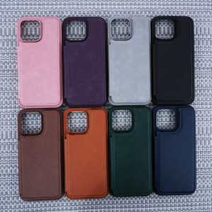 Étui de protection magnétique fait main pour <span class=keywords><strong>iPhone</strong></span> 17 16 <span class=keywords><strong>Pro</strong></span> Max avec porte-cartes et support, résistant aux chutes - Product Image 4