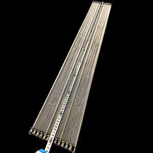 Sabuk konveyor jaring rantai baja tahan karat 304-konveyor Spiral & logam lembaran kustom untuk penggunaan industri - Product Image 2