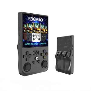 Konsol Game Retro portabel 4.0 inci, Konsol permainan genggam R36Max layar Ips sumber terbuka - Product Image 1