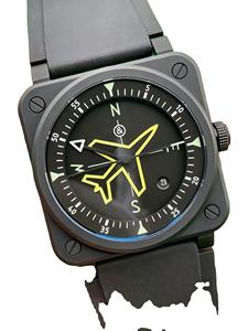 Montre de luxe pour homme BR03, étanche et lumineuse, avec mouvement Super 2892 et boîtier en céramique – Prix de gros usine M+F - Product Image 4