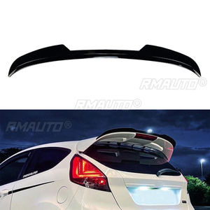 Aileron de coffre arrière, becquet de toit, garniture adhésive, kit de carrosserie pour Ford Fiesta ST-Line MK6 MK6.5 2008-2017, accessoires de style automobile - Product Image 1