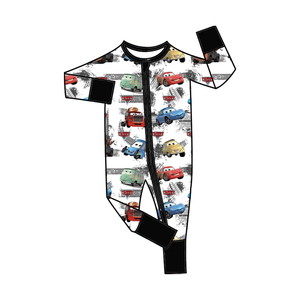 Wholesale Whatnot Ready to Ship <strong>Blind</strong> Box Bamboo Clothes Toddler Sleepers Character Print Baby Bamboo Zippy Pajamas Mystery Box - Product Image 2