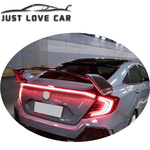 ปีกสปอยเลอร์หลังรถ ABS,สำหรับ HONDA <span class=keywords><strong>CIVIC</strong></span> 10th <span class=keywords><strong>HATCHBACK</strong></span> TYPE R 2016-2019 - Product Image 3