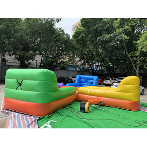 โรงงานที่กำหนดเองกีฬาเกมแบบโต้ตอบพองหิวบันจี้จัมวิ่งฮิปโปเพื่อขาย - Product Image 4