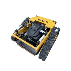 Cortadora de Césped Robótica Multifuncional Amarilla con Control Remoto Automático, Diseño Nuevo de <span class=keywords><strong>2022</strong></span>, Máquina Desbrozadora - Product Image 4