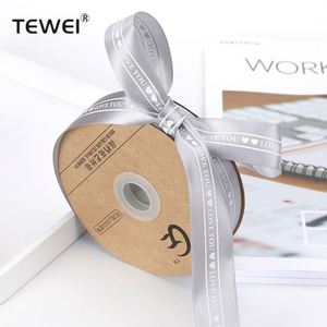 Ruban rouge bordeaux, nœud pour cadeau, bouquet, ruban en satin imprimé, accessoires pour cheveux, ruban en soie, emballage, sangle colorée, vente en gros - Product Image 4