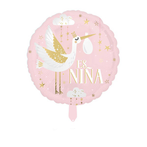 Ballons Cœur pour Bébé Fille <span class=keywords><strong>1er</strong></span> <span class=keywords><strong>Anniversaire</strong></span>, Ballons Autoportants pour Baby Shower, Décoration d'<span class=keywords><strong>Anniversaire</strong></span> pour Bébé - Product Image 4