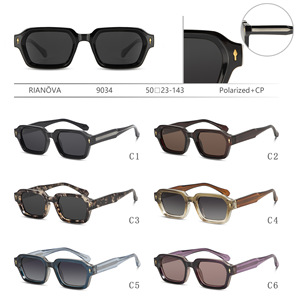 New Product Fashion Square Frame <strong>Essential</strong> Travel CP Polarizing Men Women Sunglasses - Product Image 2