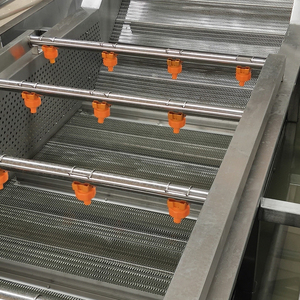 Automatische multifunctionele fruit- en groentewasmachine met motor en pomp voor de reiniging van noten/maïs in groenteverwerkingsbedrijven - Product Image 3