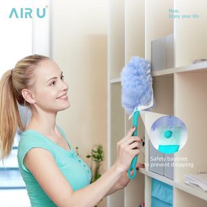 Recharge pour balai à poussière, 30 recharges pour balai à poussière robuste, multi-surfaces, balai à poussière 360° + <span class=keywords><strong>1</strong></span> manche - Product Image 5
