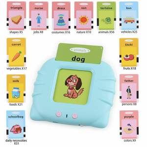 <span class=keywords><strong>2023</strong></span> nouveaux jouets éducatifs précoces machine d'apprentissage préscolaire cartes flash parlantes pour les enfants apprenant l'anglais espagnol arabe - Product Image 4