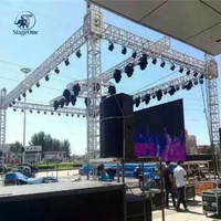 Estructura de Techo de Aluminio para Escenario con Iluminación, Podio, Pilar de Truss y Exhibición para Eventos, Conciertos y Plataformas de Escenario