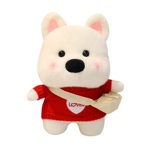 Peluche de Perro Personalizado - <span class=keywords><strong>Muñeco</strong></span> de Peluche de Perro Personalizable OEM/ODM, Lindo Peluche de Perro en Bolsa para Regalos de San Valentín y Marca - Product Image 4