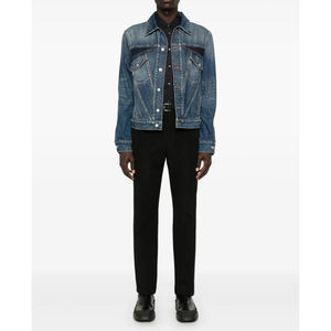 Fabrication de vestes sur mesure de qualité supérieure en Chine, Guangzhou, DISAI, vestes de luxe pour hommes, 2026, couleur contrastée, coupe ajustée, épaules standard - Product Image 2