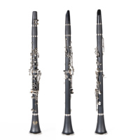 Professional Performance Level Nickel Silver Cheap Clarinet Bb Key Musical Instrument for Sale
