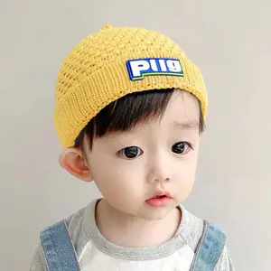 Pacifier knitted wool boys and girls autumn winter warm thickened baby fashion Hat