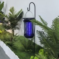 Lingtuo extérieur suspendu lanterne Camping lumière solaire alimenté Camping lumière moustique tuer lampes