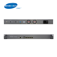 4 ports Ethernet Lan Sécurité réseau Firewall Pc Linux Fanless All In One Motherboard 1u Rackmount Server