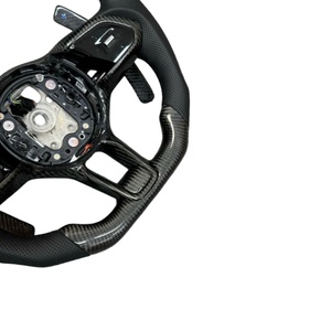 Volant sport personnalisé en cuir et fibre de carbone pour <span class=keywords><strong>Jaguar</strong></span> XF R-sport F-<span class=keywords><strong>type</strong></span> F-pace <span class=keywords><strong>E</strong></span>-Pace XE Series - Product Image 5