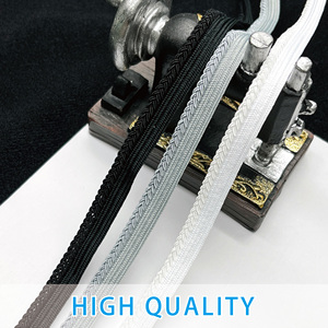 Fantastique 100% Polyester <span class=keywords><strong>Tuyauterie</strong></span> pour Vêtements Sacs Chaussures Textiles de Maison - Product Image 6