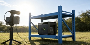 Secure Grounding <b>Battery</b> Enclosure Cabinet with <b>Cable</b> Management Professional Steel <b>Battery</b> Case - Product Image 5