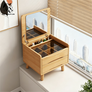Meubles de chambre à coucher en bois, commode de rangement, nouvelle mode, prix bas, personnalisation, grand stock prêt à être expédié, usine de meubles. - Product Image 4