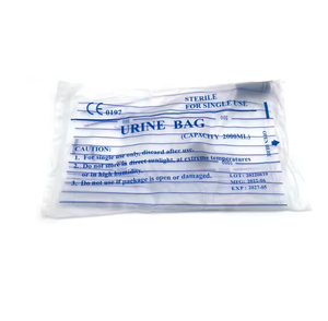 Hot Bán túi nước tiểu y tế tiệt trùng nước tiểu thoát nước Bộ sưu tập túi sử dụng duy nhất 2000ml loại khác nhau - Product Image 1