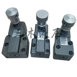 วาล์วระบายแรงดันแบบแผ่น Y-63B ขนาด 63 มม. 6.3Mpa วาล์วควบคุมน้ำมันแบบติดตั้งบนแผง - Product Image 1