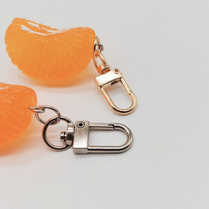 Llavero de resina con colgante de naranja de la serie Frutas, regalo para eventos, suministros para tiendas de té con leche - Product Image 3