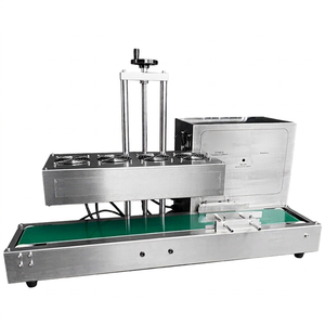 High-Efficiency Semi-Automatic Impulse High-Frequency Sealing Machine for Beverage Chemical Bottles Cans Barrels <b>Foil</b> Film - Product Image 1