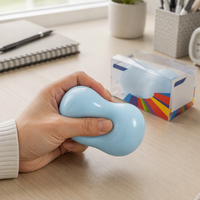 Balle anti-stress souple en TPR, jouet à presser pour les 14 ans et plus, vente en gros