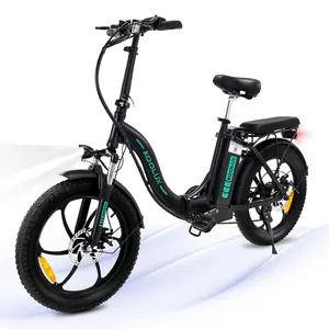 KOOLUX Mountain 7 velocità bici elettrica 20 pollici 250W 36V 25KKM/H pieghevole grasso pneumatico EU magazzino batteria moto per adulti