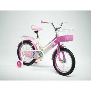 Vélo pour enfants à une vitesse, violet, 12-20 pouces, pour filles <span class=keywords><strong>de</strong></span> 8 ans, avec panier en plastique, fourche en acier pliable, pédale ordinaire - Product Image 2