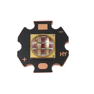 Placa de circuito pcb de cobre, 9090 alta potência smd 365-1750nm 10-30w pcba led placa para equipamentos analíticos industriais