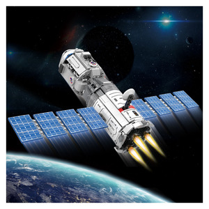 <span class=keywords><strong>COGO</strong></span> 8 in 1宇宙セット ノベルティギフト 組み立て式プラスチック 卸売 3D衛星ビルディングブロックセット おもちゃ 子供向け - Product Image 6