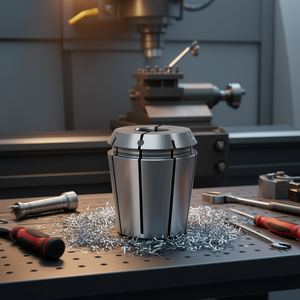 Pinza de reducción y roscado Ttake ERXG32 de 32 mm para uso en máquinas herramienta CNC - Product Image 3