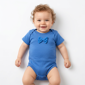 Vente en gros d'usine, Combinaison pour bébé personnalisée, imprimé jungle vert, combinaison pour nourrisson en polyester doux, fabricant OEM - Product Image 1
