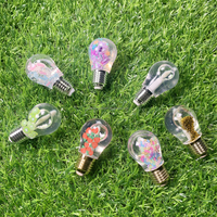 Logo privé personnaliser toute la vente parfum léger unique mignon ampoule violet bleu vert changement de couleur brillant à lèvres clair
