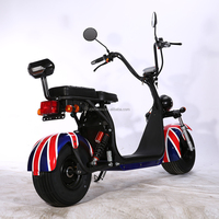 Scooter électrique Citycoco SHANSU CP-1.0 avec moteur 1500W, batterie 60V 12AH, autonomie de 30-45 km, scooter électrique à deux roues