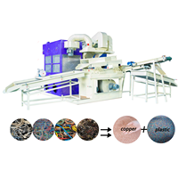 Séparateur de câbles en cuivre pour la récupération de fils domestiques, fils de construction, fils électriques, câbles isolés, séparation cuivre-plastique