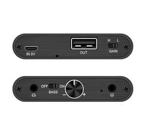 Portable Hi-Fi Cuffia auricolare Amplificatore Buit-in Banca di Potere per Il Iphone Android - Product Image 3