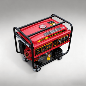 7.5KW Single Phase AC <b>Gasoline</b> <b>Generator</b> Full Copper Alternator AVR 4-Stroke Air-Cooled 25L Cylinder - Product Image 2