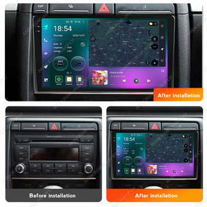 Mekede M6 M7 7870 12 + 256G điều hướng GPS Android Wifi FM AM bt5.0 Car-Play Auto Car 2K QLED màn hình 8 lõi cho Audi A4 2000-2009 - Product Image 2